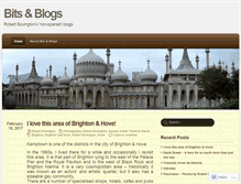 Tablet Screenshot of bitsandbobbovington.wordpress.com