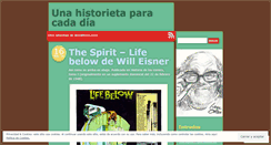 Desktop Screenshot of historietadiaria.wordpress.com