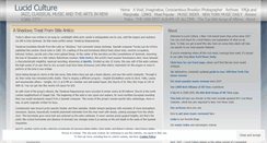 Desktop Screenshot of lucidculture.wordpress.com