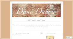 Desktop Screenshot of danidubois.wordpress.com