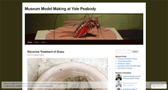 Desktop Screenshot of museummodelmaking.wordpress.com