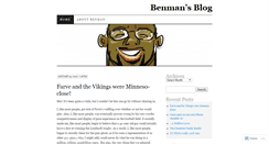 Desktop Screenshot of benwriting.wordpress.com