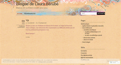 Desktop Screenshot of lauraberube.wordpress.com