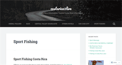 Desktop Screenshot of costarica2live.wordpress.com