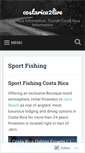 Mobile Screenshot of costarica2live.wordpress.com