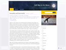 Tablet Screenshot of halfwaytothemoon.wordpress.com