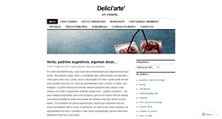 Desktop Screenshot of deliciarte.wordpress.com