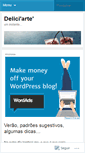 Mobile Screenshot of deliciarte.wordpress.com