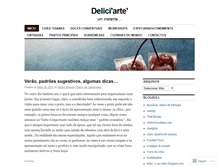 Tablet Screenshot of deliciarte.wordpress.com