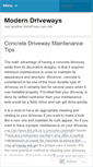 Mobile Screenshot of moderndriveways.wordpress.com
