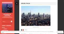 Desktop Screenshot of mundodeciudades.wordpress.com
