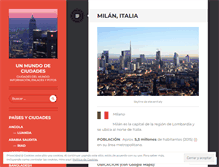 Tablet Screenshot of mundodeciudades.wordpress.com