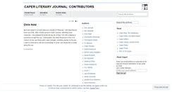 Desktop Screenshot of capercontributors.wordpress.com