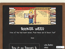 Tablet Screenshot of bookerweed.wordpress.com