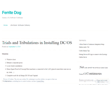 Tablet Screenshot of ferritedog.wordpress.com