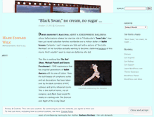 Tablet Screenshot of markewilk.wordpress.com