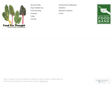 Tablet Screenshot of haysfoodbank.wordpress.com