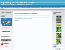 Tablet Screenshot of cyclingwithoutborders.wordpress.com