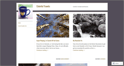 Desktop Screenshot of colorfultravels.wordpress.com
