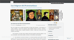 Desktop Screenshot of historiaprotestante.wordpress.com