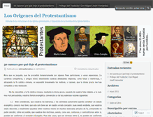 Tablet Screenshot of historiaprotestante.wordpress.com