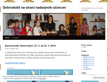 Tablet Screenshot of nadarjeni.wordpress.com