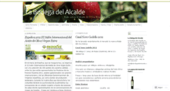 Desktop Screenshot of alcaldeaceites.wordpress.com