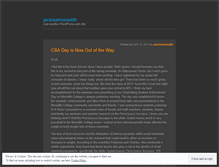 Tablet Screenshot of janiceatmeredith.wordpress.com