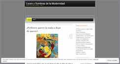 Desktop Screenshot of filomoderna.wordpress.com
