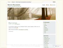 Tablet Screenshot of kevinpelgrims.wordpress.com
