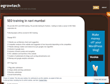 Tablet Screenshot of egrowtech.wordpress.com