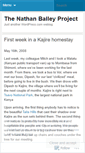 Mobile Screenshot of nathanbailey.wordpress.com