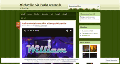 Desktop Screenshot of michevilleairpark.wordpress.com