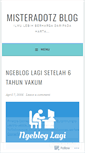 Mobile Screenshot of misteradotz.wordpress.com