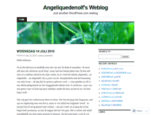 Tablet Screenshot of angeliquedenolf.wordpress.com