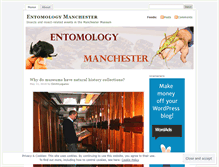 Tablet Screenshot of entomologymanchester.wordpress.com
