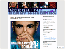 Tablet Screenshot of dannyfernandes.wordpress.com