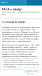 Mobile Screenshot of faledesign.wordpress.com