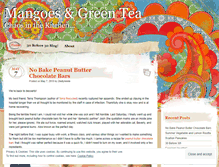 Tablet Screenshot of mangoesandgreentea.wordpress.com