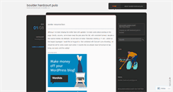 Desktop Screenshot of boulderhardcourt.wordpress.com
