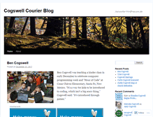 Tablet Screenshot of cogswellcourierblog.wordpress.com