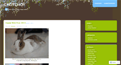 Desktop Screenshot of bunnychoy.wordpress.com