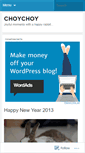 Mobile Screenshot of bunnychoy.wordpress.com