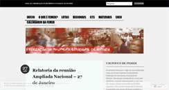 Desktop Screenshot of femehnacional.wordpress.com