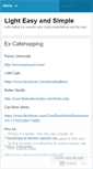 Mobile Screenshot of lighteasysimple.wordpress.com