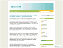 Tablet Screenshot of boozenews.wordpress.com