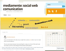 Tablet Screenshot of mediamentesocial.wordpress.com