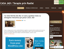 Tablet Screenshot of casajad.wordpress.com