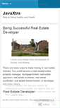 Mobile Screenshot of javaxtra.wordpress.com