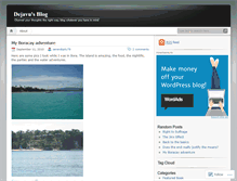 Tablet Screenshot of dejavu2k9.wordpress.com